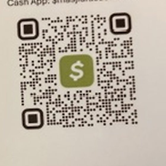 Cash App donation QR code