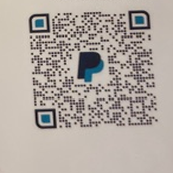PayPal donation QR code